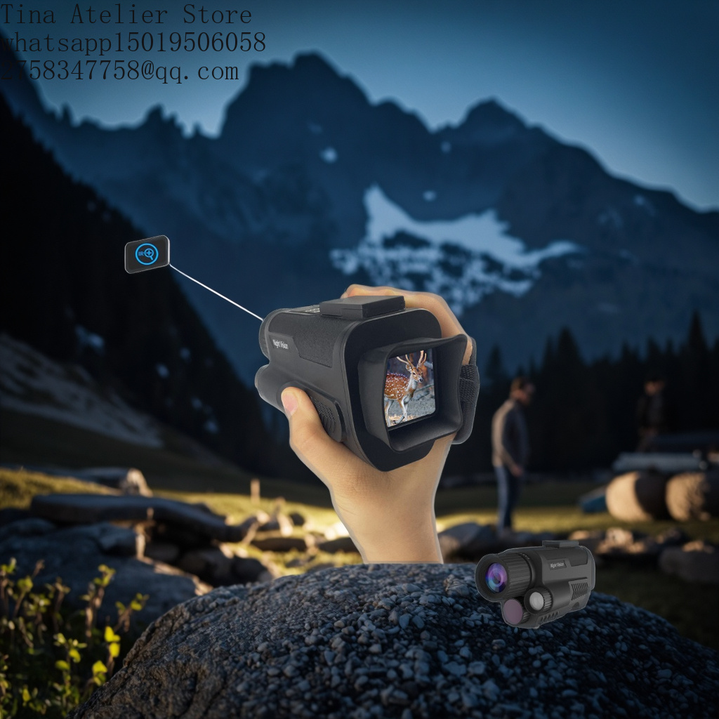 Night Vision Monocular 8X - Z9001 Lunette Thermique Monoculaire Thermique 40MP