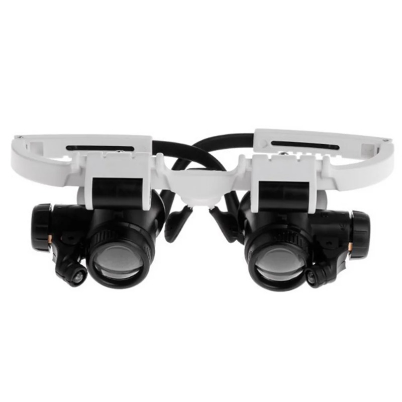 Night Vision Goggles Head Mounted - Lunettes Loupe à Bandeau Multi-Lentilles avec