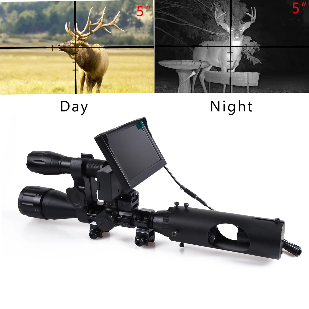 Night Vision Rifle Scope Ir 850Nm - Lunette de chasse à Vision nocturne,