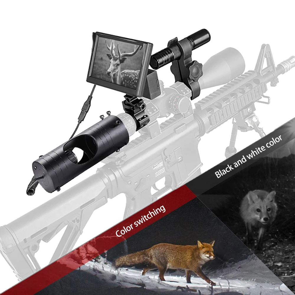 Night Vision Rifle Scope Ir 850Nm - Lunette de visée infrarouge DulLED étanche
