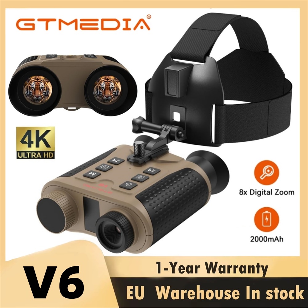 Night Vision Goggles Gen 3 - Jumelles de vision nocturne infrarouge V6,
