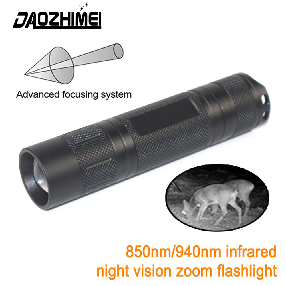 Ir Illuminator 850Nm Flashlight - Lampe de poche infrarouge LED Rechargeable