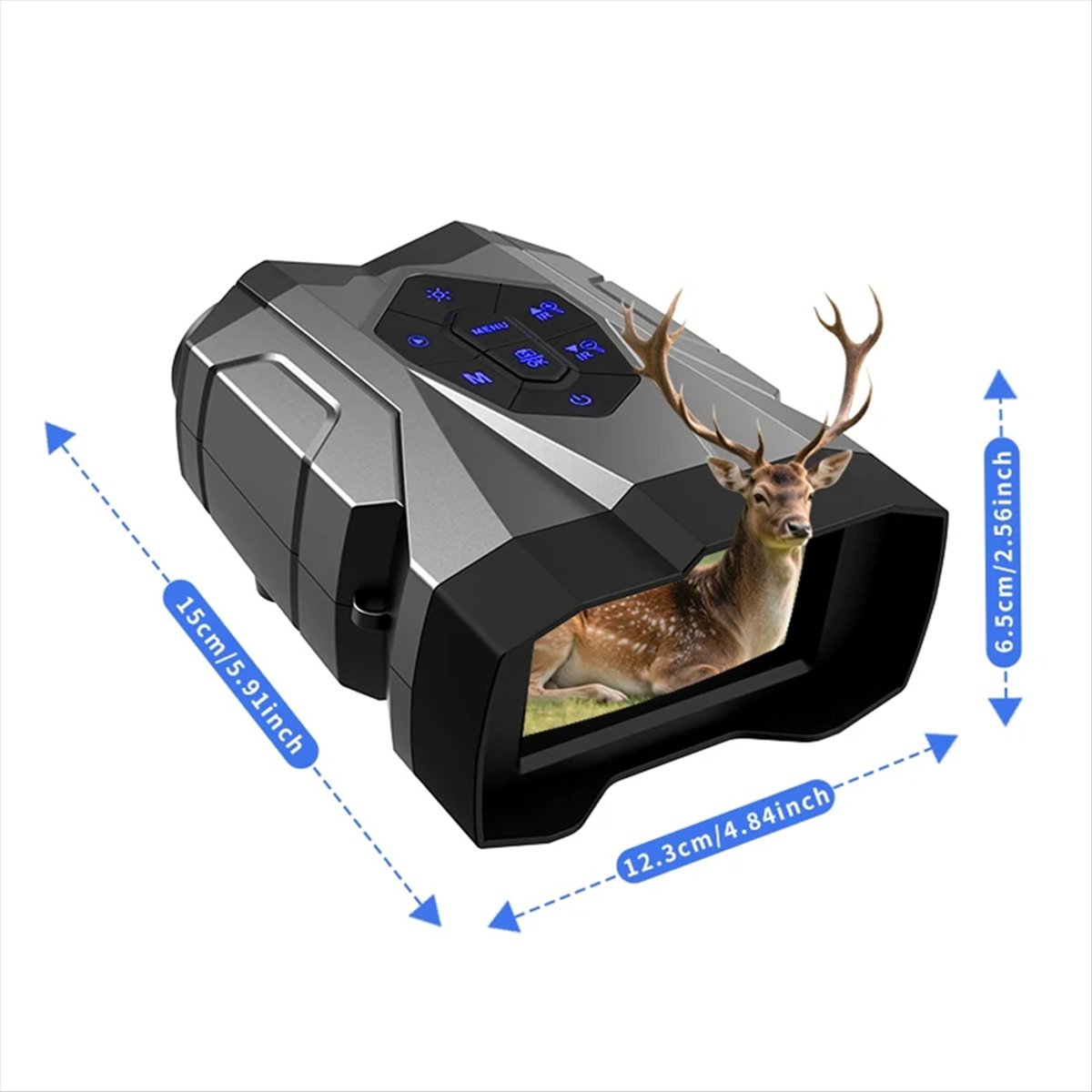 Caméra télescope binoculaire n - Digital Night Vision Binoculars 4K avis et prix