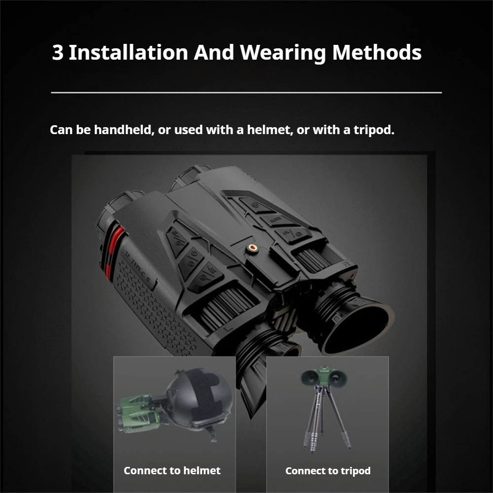 NVC800 WIFI jumelles de Vision - Digital Night Vision Binoculars 4K avis et prix