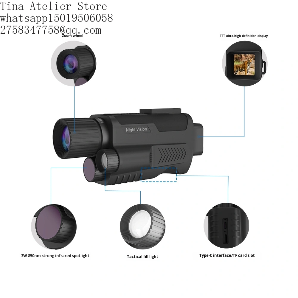 Z9001 Lunette Thermique Monocu - Night Vision Monocular 8X avis et prix