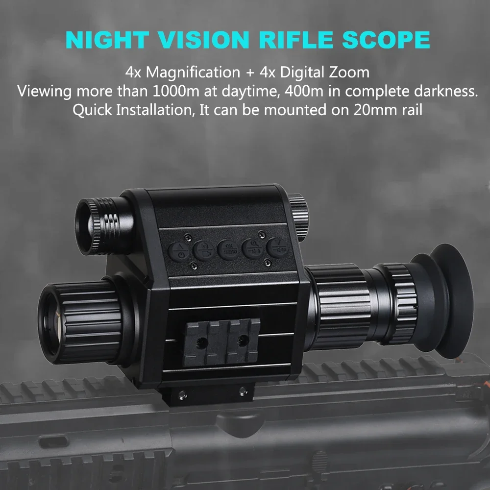 Lunette de visée monoculaire à - Night Vision Rifle Scope Ir 850Nm avis et prix