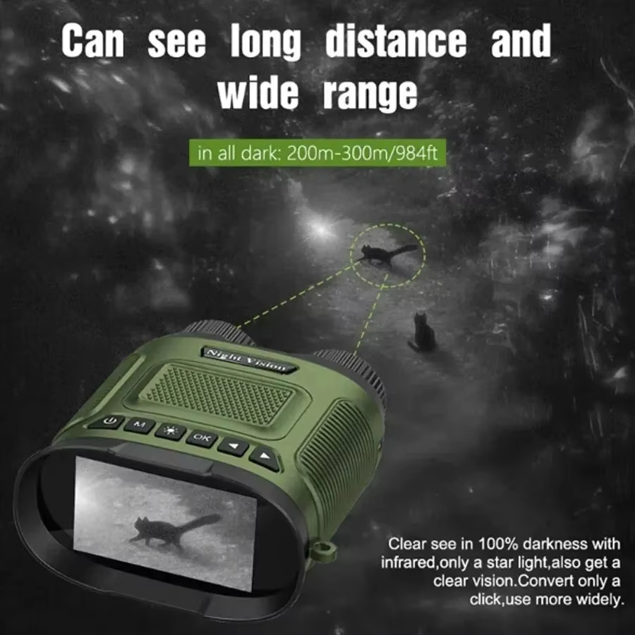 Jumelles de vision nocturne re - Digital Night Vision Binoculars 4K avis et prix