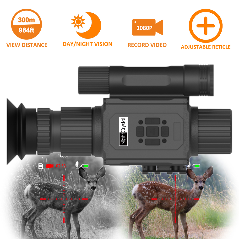 Lunette de vision nocturne num - Night Vision Scope 4X Digital avis et prix
