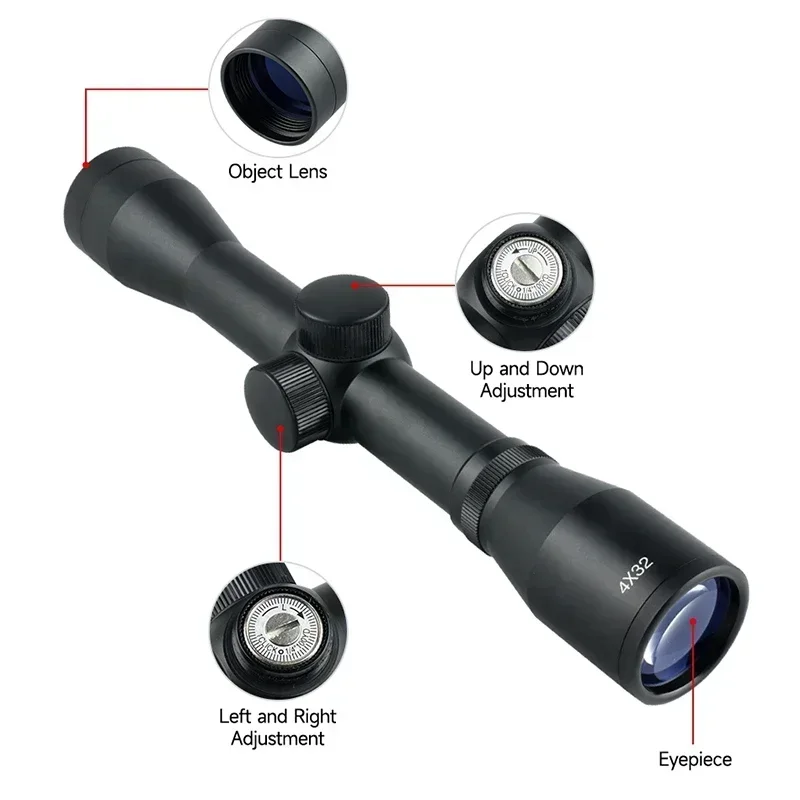 Lunette de visée tactique 4x32 - Night Vision Scope For Crossbow avis et prix