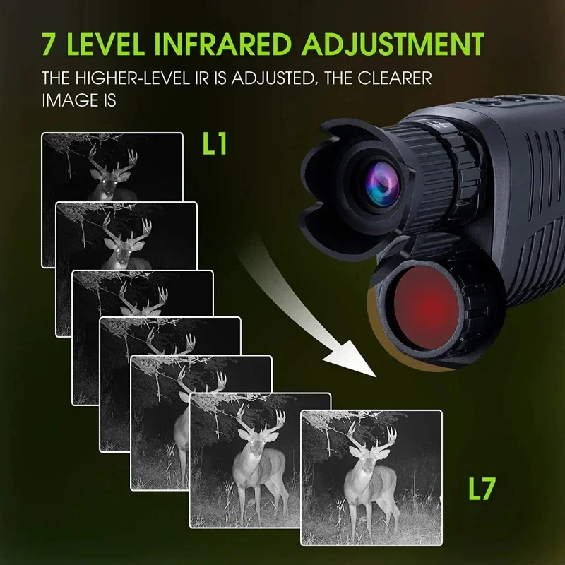 Vision nocturne monoculaire HD - Night Vision Monocular 1080P avis et prix
