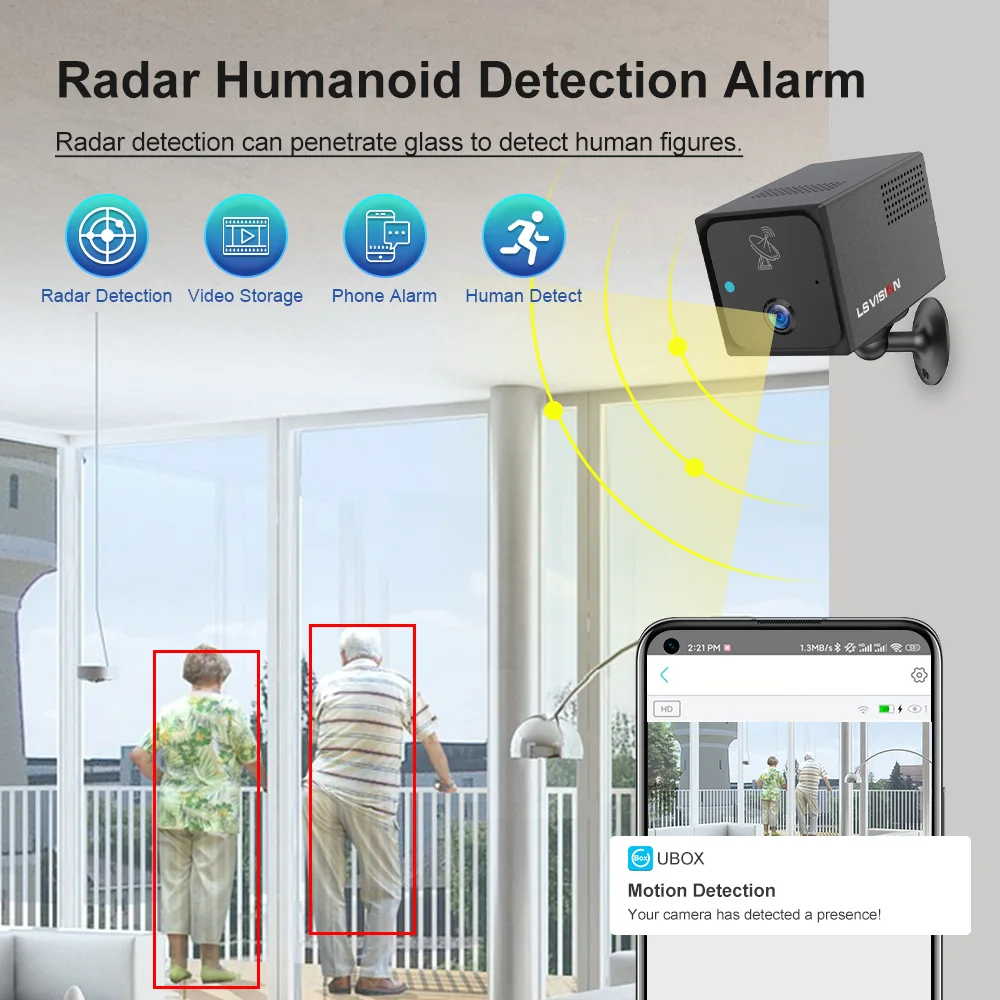 LS VISION 4MP 4G Mini caméra s - Night Vision Camera Wifi 4G avis et prix