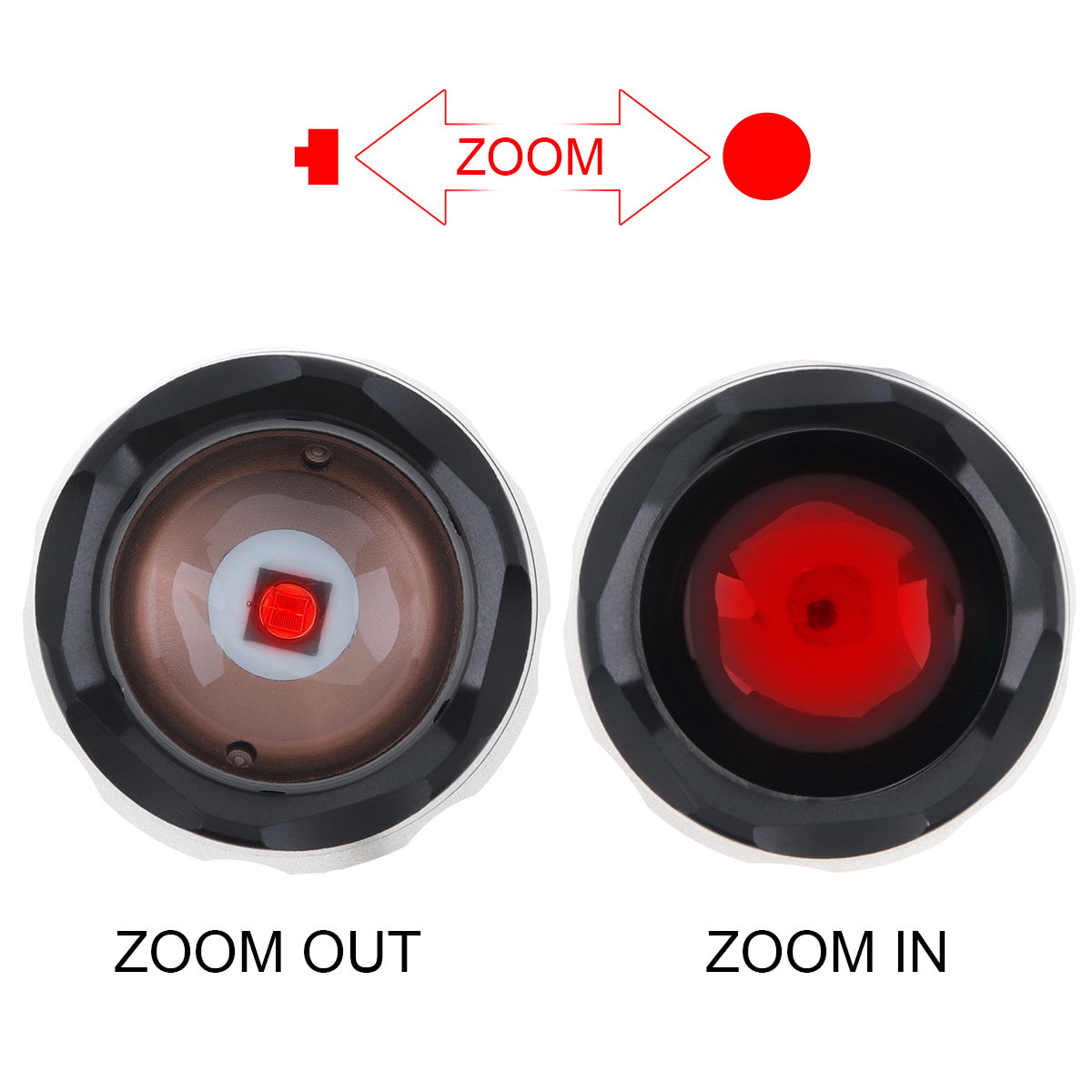 Lampe de poche infrarouge zoom - Ir Illuminator 850Nm Flashlight avis et prix