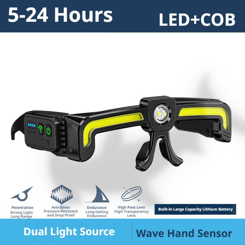 Lampe frontale à LED COB, avec - Night Vision Goggles Head Mounted avis et prix