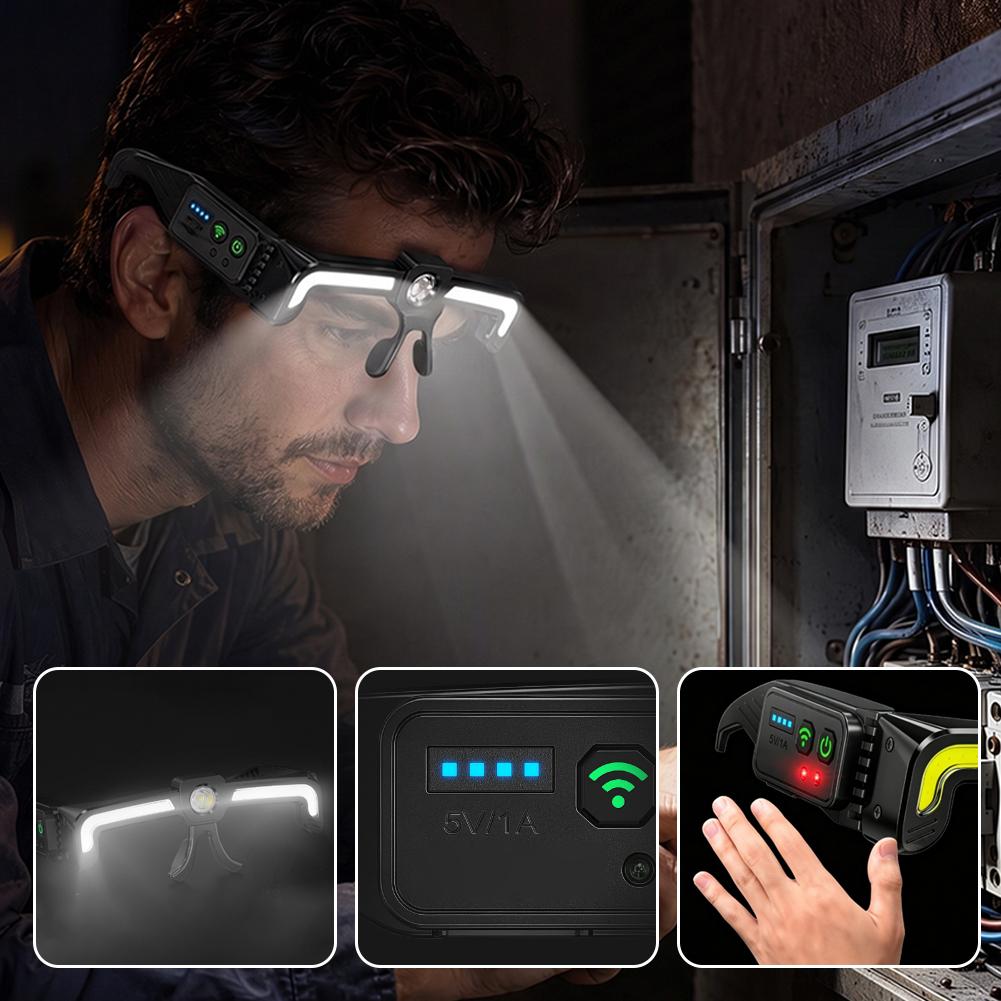 Lampe frontale à LED COB, avec - Night Vision Goggles Head Mounted avis et prix