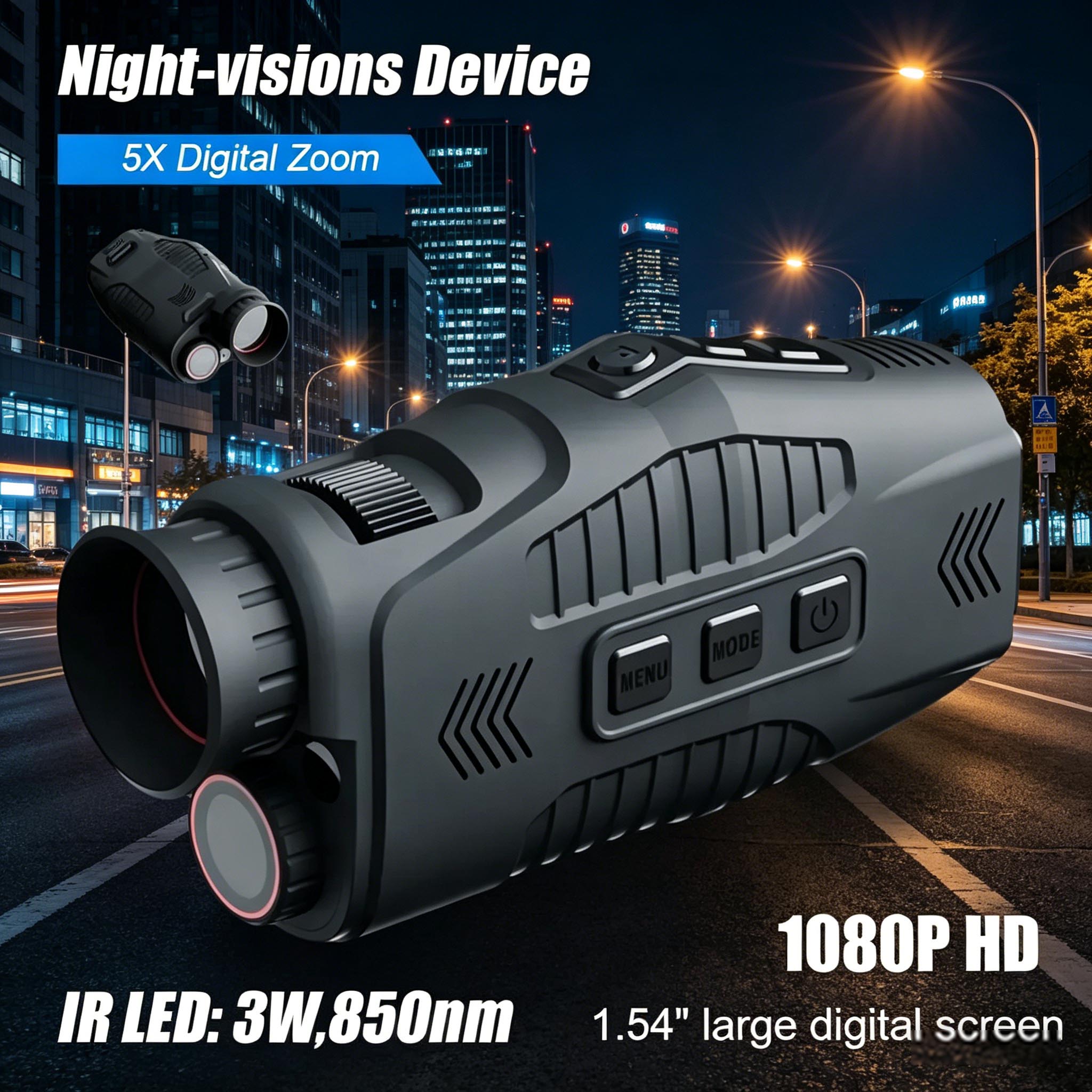 Dispositif de vision nocturne  - Night Vision Monocular 1080P avis et prix