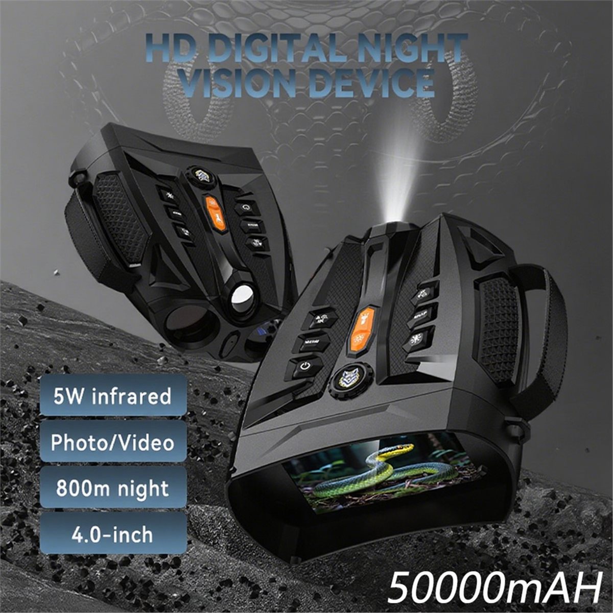 Jumelles de vision nocturne 4K - Digital Night Vision Binoculars 4K avis et prix