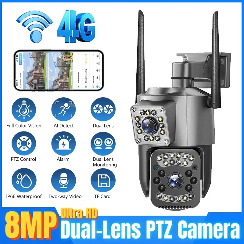 Caméra de surveillance extérie - Night Vision Camera Wifi 4G avis et prix