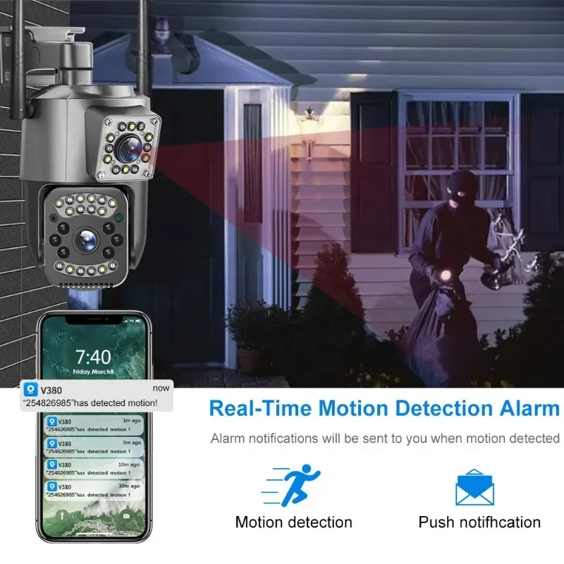 Caméra de surveillance extérie - Night Vision Camera Wifi 4G avis et prix