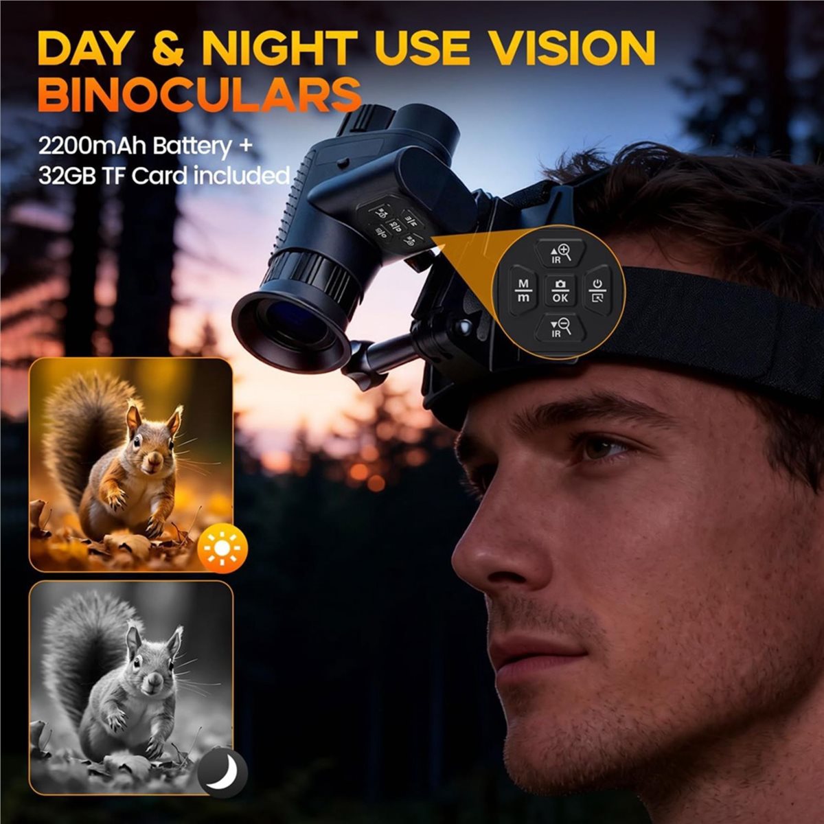Joyeuses fêtes – Monoculaire d - Night Vision Monocular 8X avis et prix