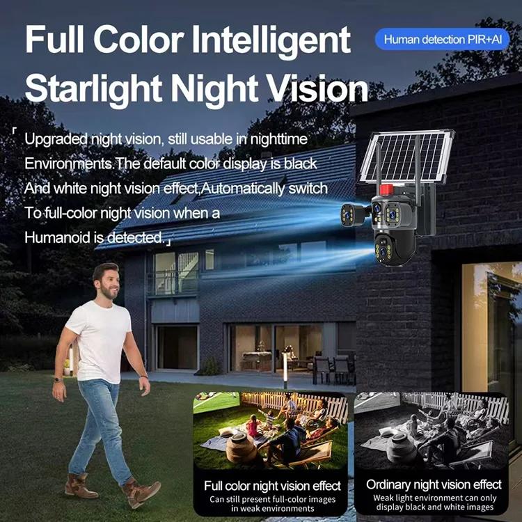 Caméras de sécurité extérieure - Night Vision Camera Wifi 4G avis et prix