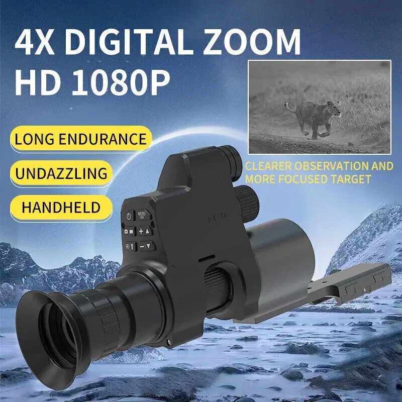 Monoculaire numérique infrarou - Night Vision Scope 4X Digital avis et prix