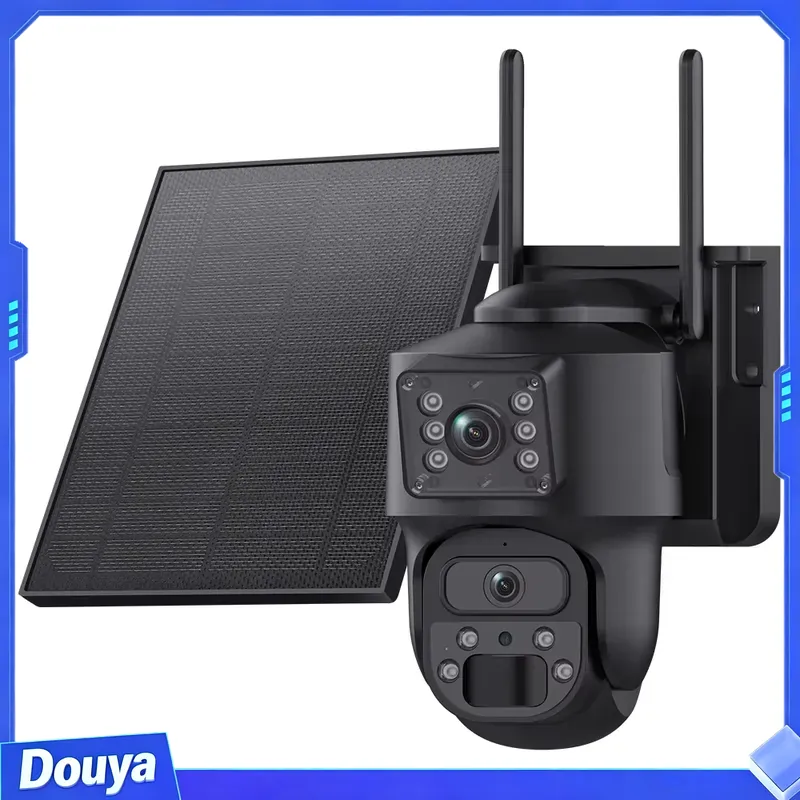 Caméra solaire 4G Wifi 6MP à d - Night Vision Camera Wifi 4G avis et prix