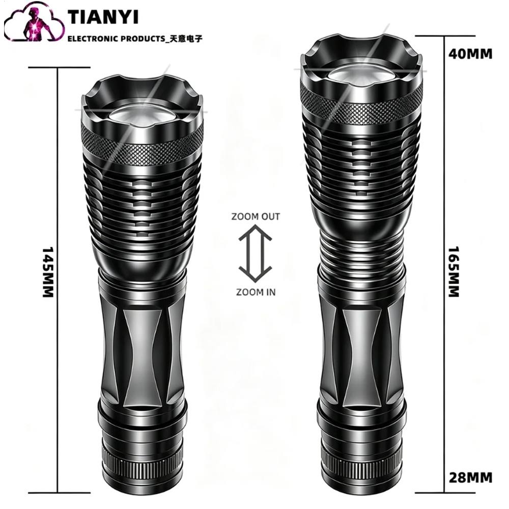 Lampe de poche tactique E6, lu - Ir Illuminator 850Nm Flashlight avis et prix