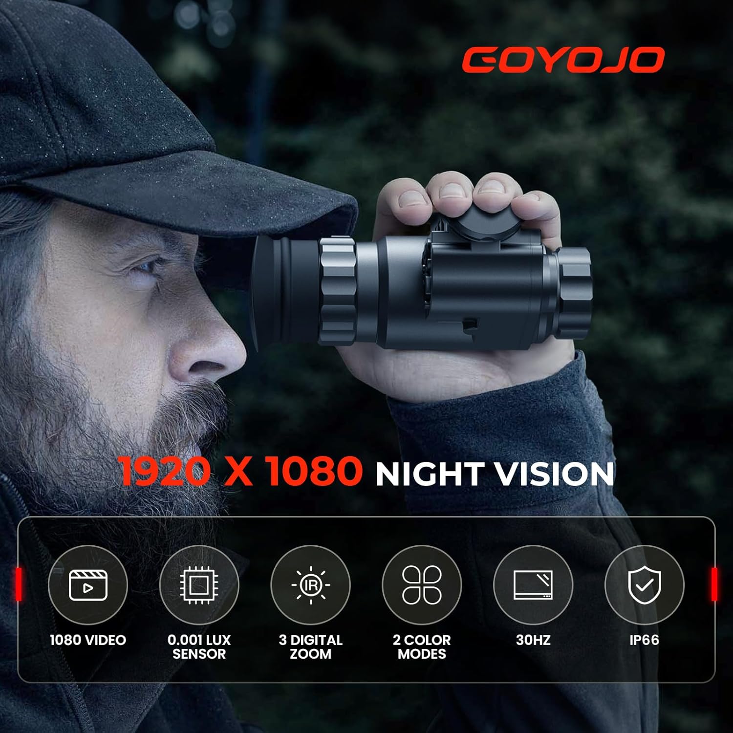 Lunettes de vision nocturne GO - Night Vision Scope 4X Digital avis et prix