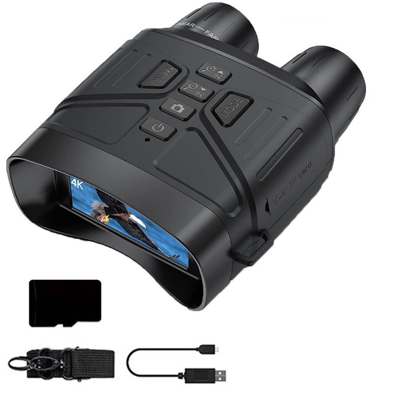 Jumelles à Zoom numérique 5X,  - Digital Night Vision Binoculars 4K avis et prix