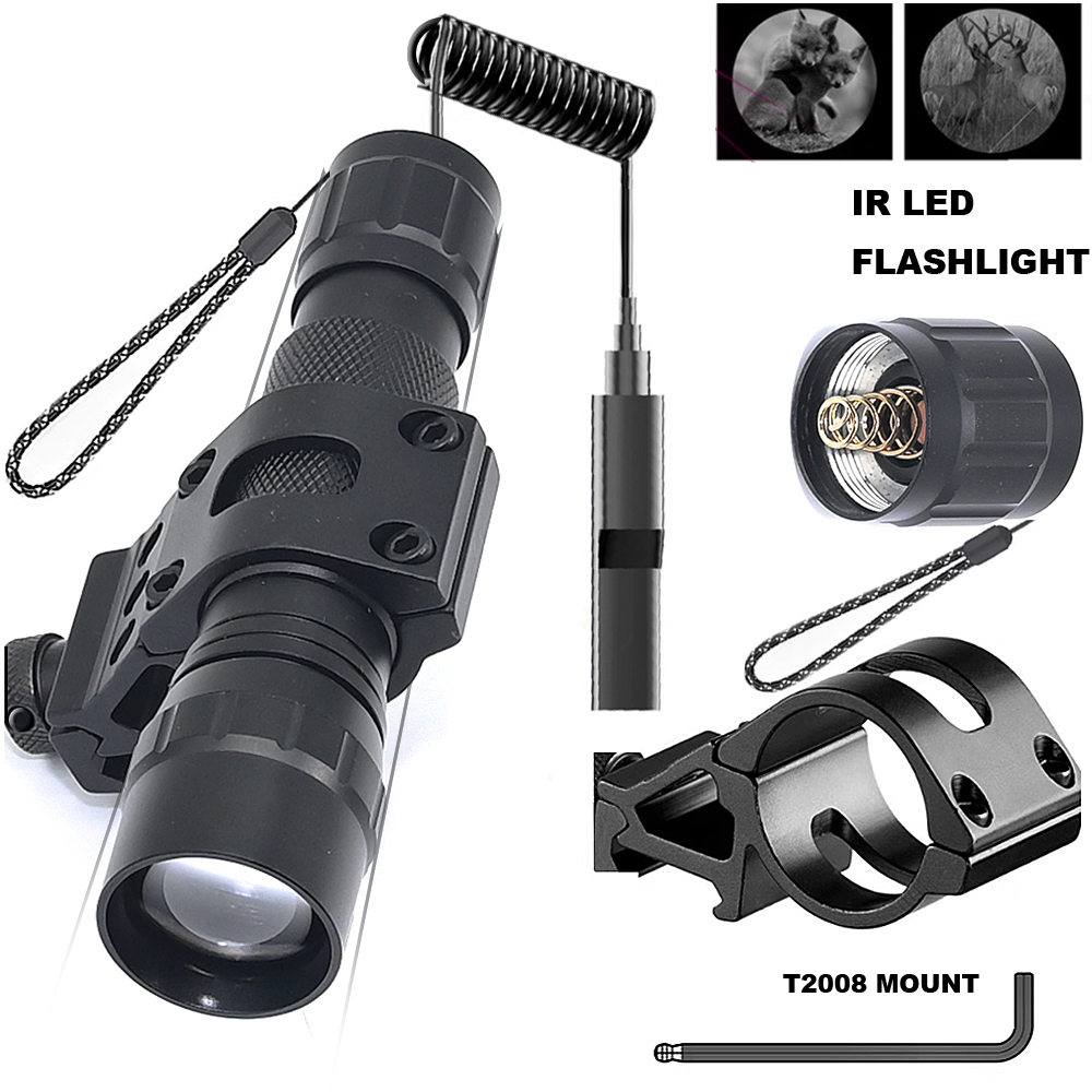 Zoomable LED lampe de poche ta - Ir Illuminator 850Nm Flashlight avis et prix