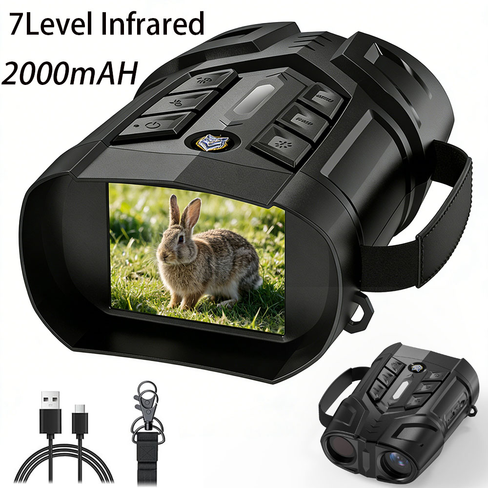 Jumelles de vision nocturne d' - Digital Night Vision Binoculars 4K avis et prix