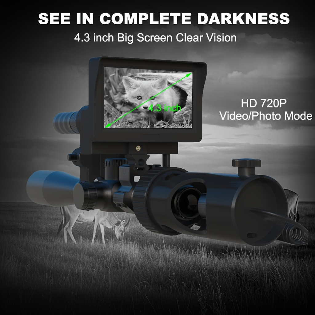 Lunette de vision nocturne num - Night Vision Rifle Scope Ir 850Nm avis et prix
