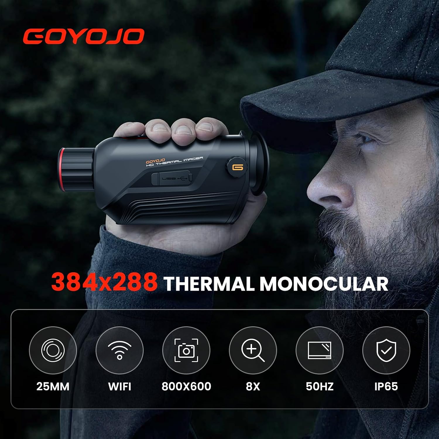 Monoculaire thermique GOYOJO G - Night Vision Monocular 8X avis et prix