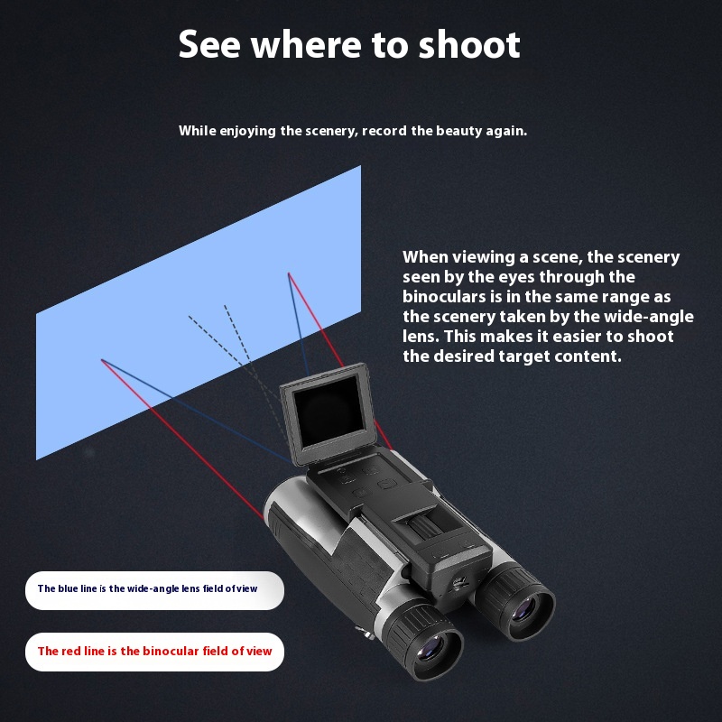 Jumelles 4K à Vision nocturne, - Digital Night Vision Binoculars 4K avis et prix