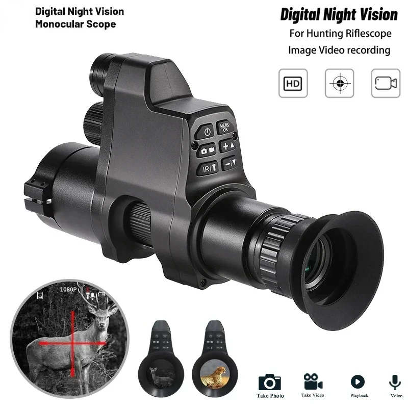 Caméra de vision nocturne numé - Night Vision Monocular 1080P avis et prix