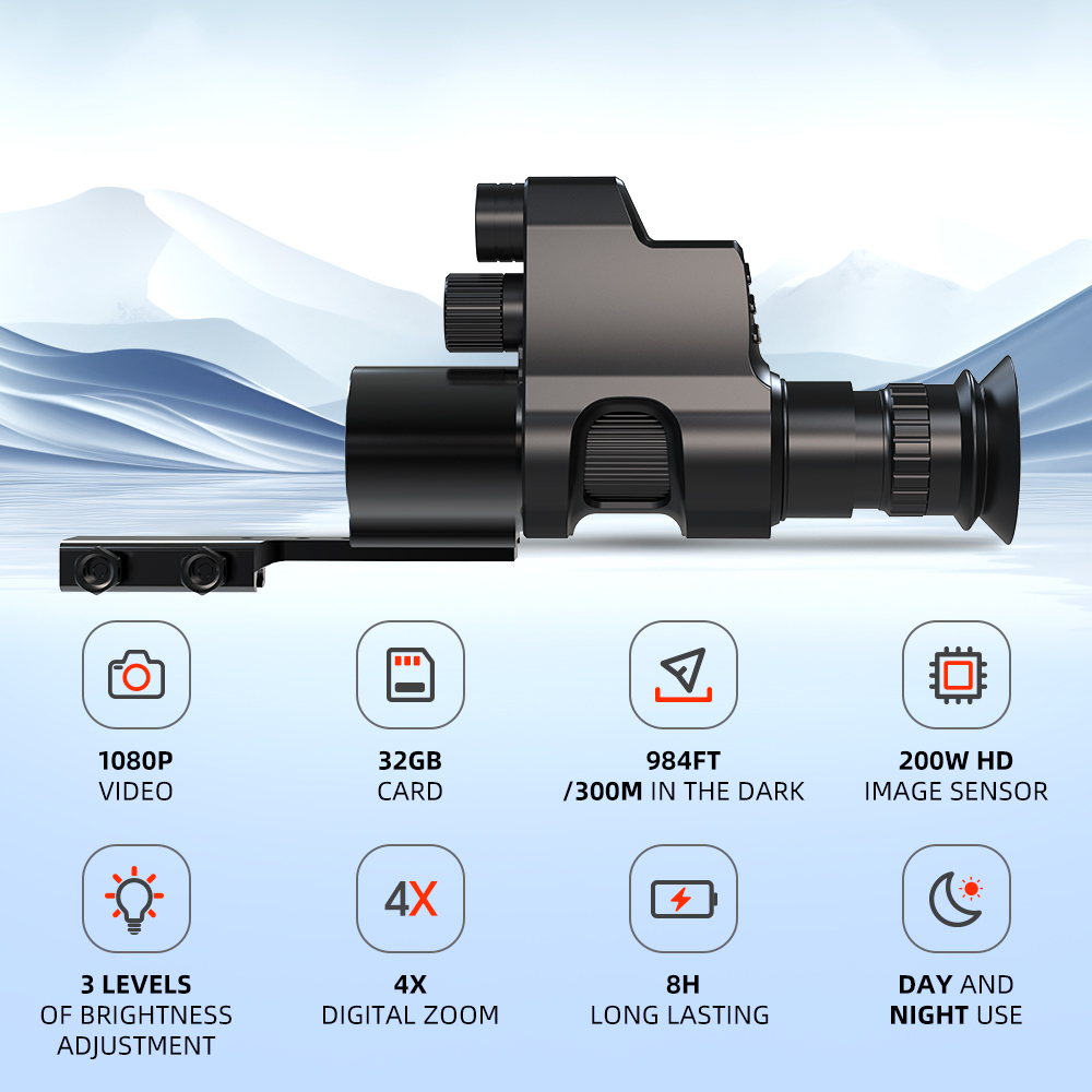 Nohawk – portée de Vision noct - Night Vision Scope 4X Digital avis et prix