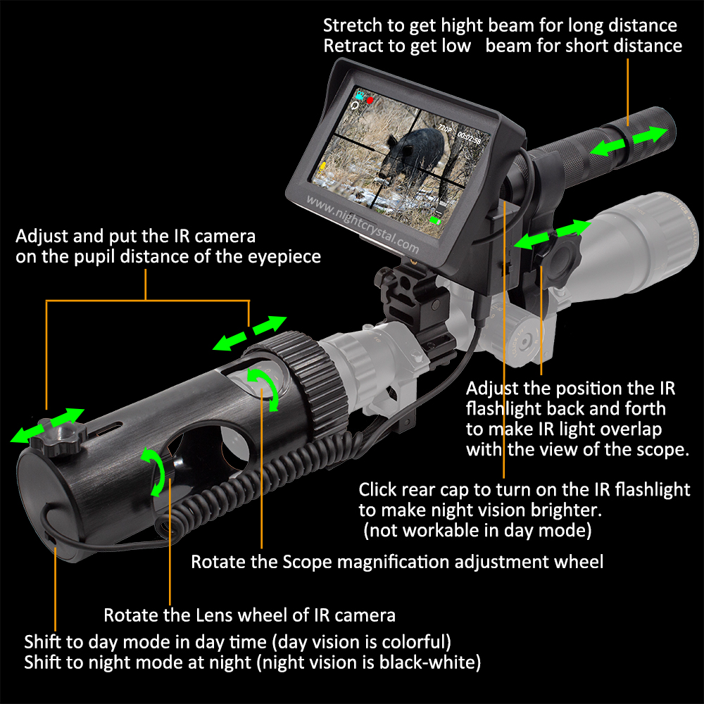 Accessoire de vision nocturne  - Ir Illuminator 850Nm Flashlight avis et prix