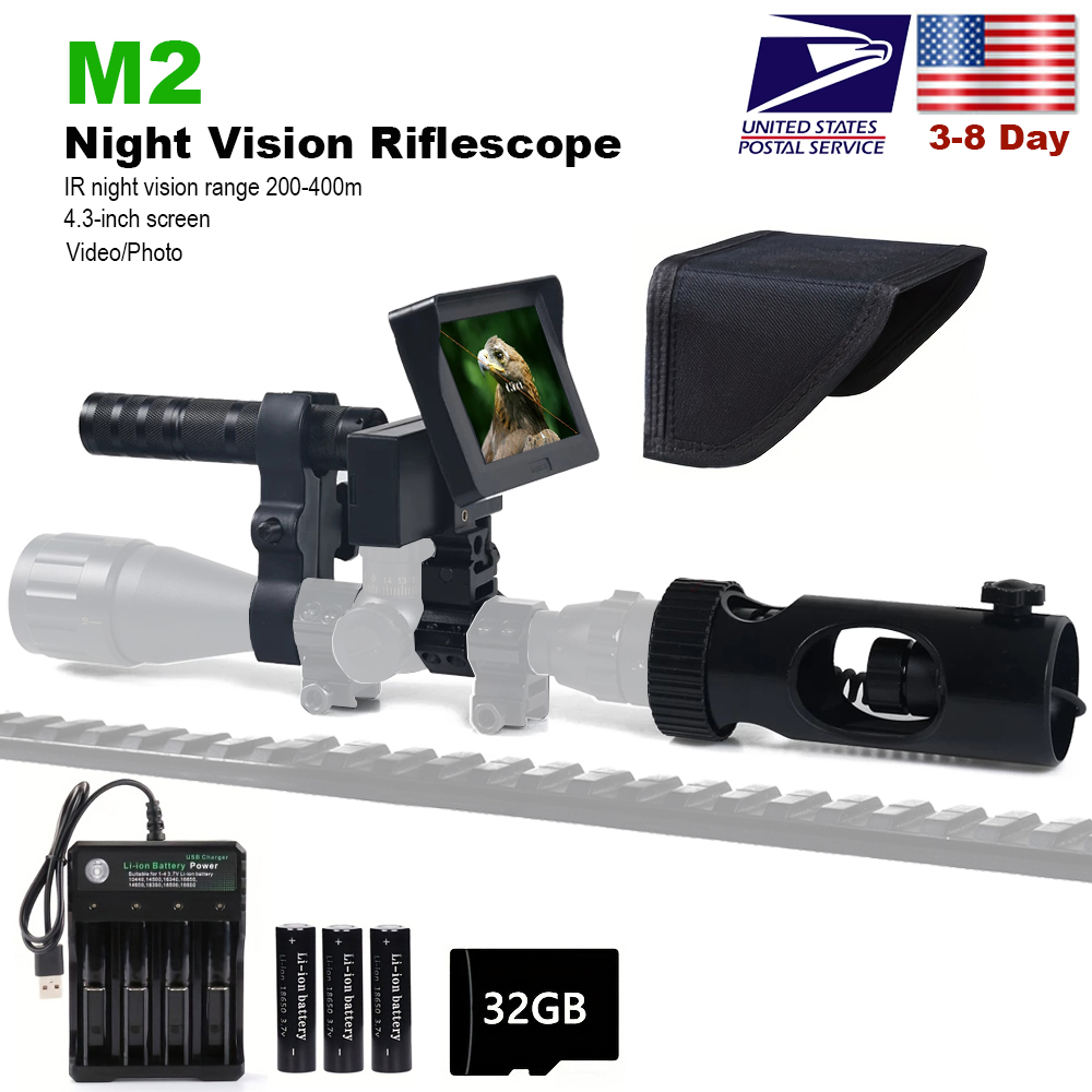 Lunettes de Vision nocturne à  - Night Vision Rifle Scope Ir 850Nm avis et prix