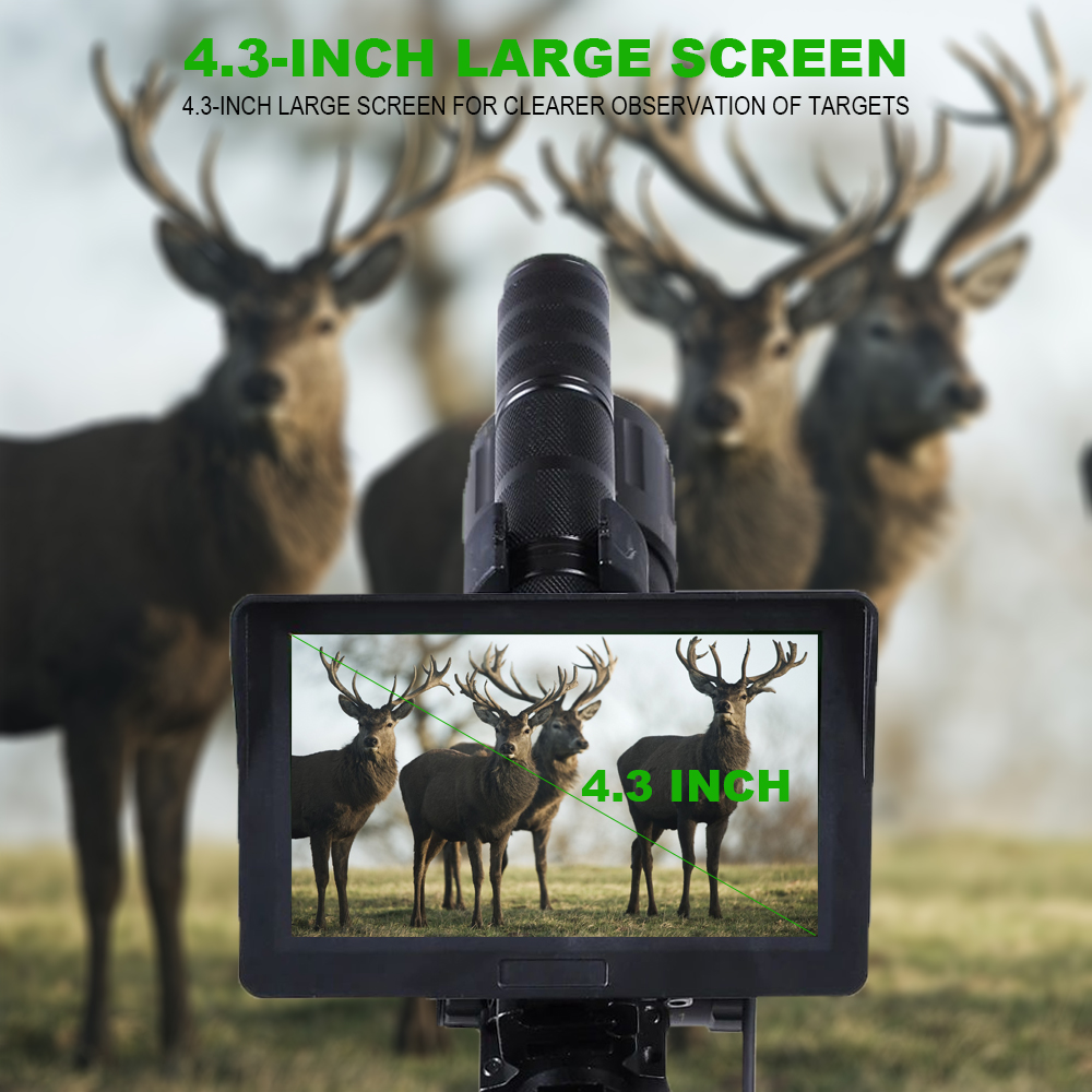 Lunettes de Vision nocturne à  - Night Vision Rifle Scope Ir 850Nm avis et prix