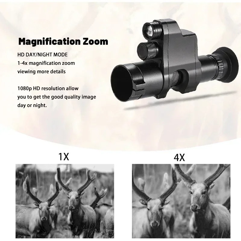 Monoculaire de vision nocturne - Night Vision Scope 4X Digital avis et prix