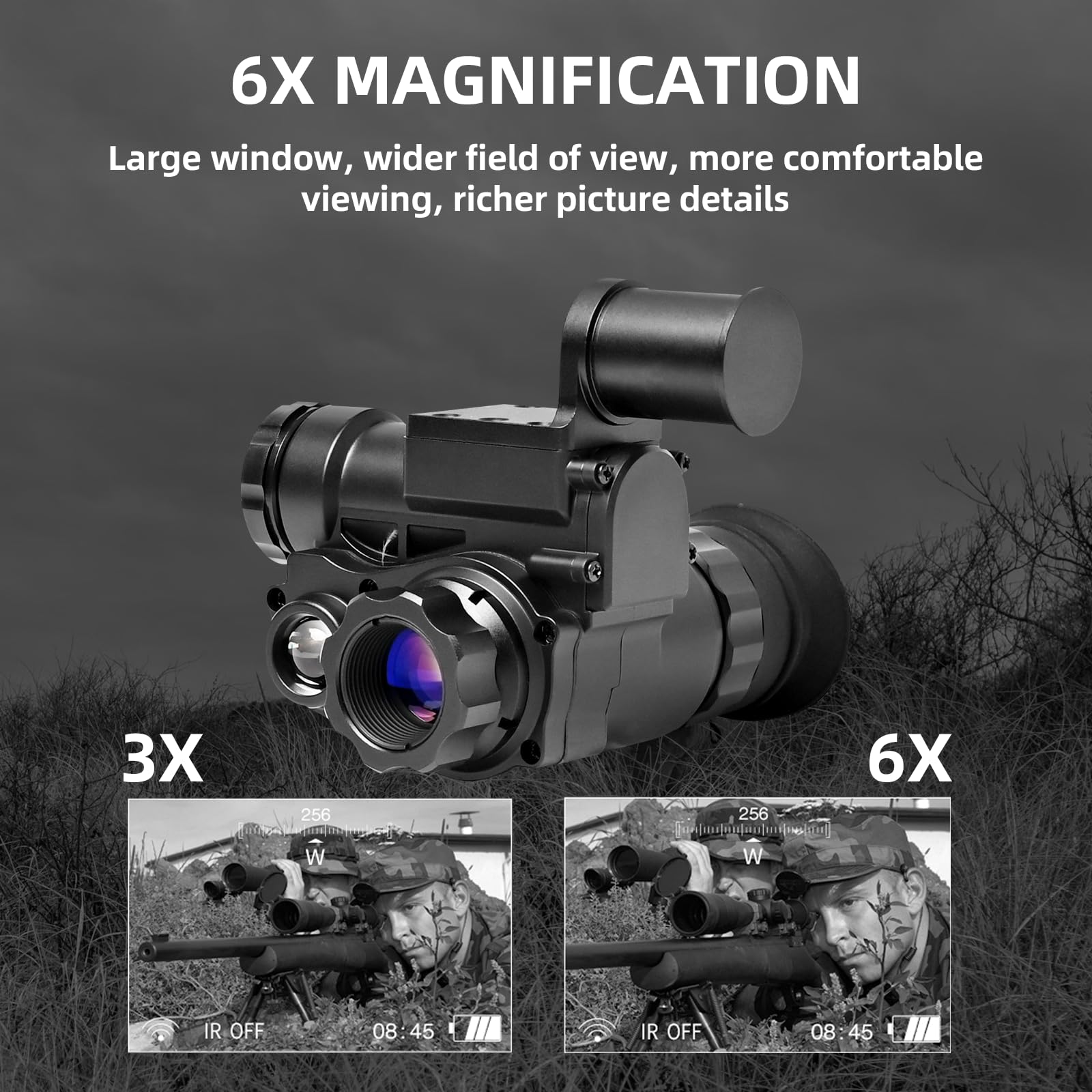 Lunettes de Vision nocturne ta - Night Vision Monocular 1080P avis et prix