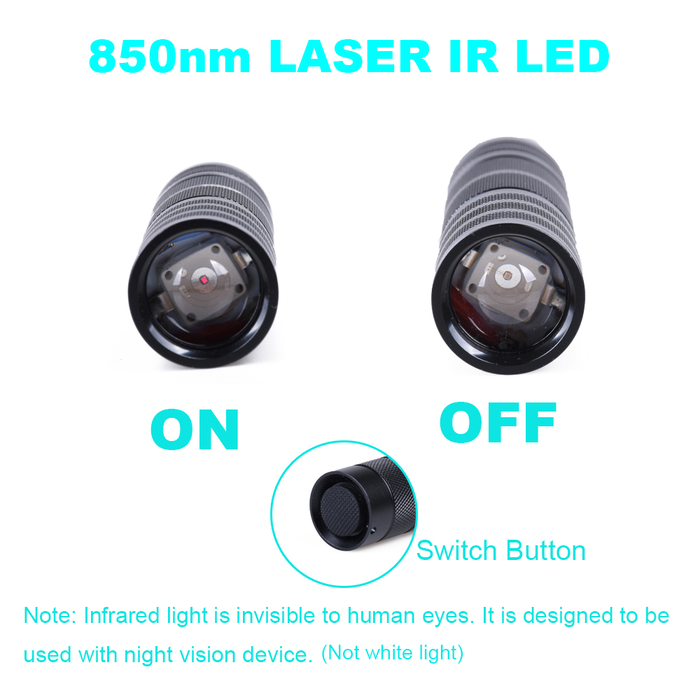 Lampe de poche à infrarouge po - Night Vision Rifle Scope Ir 850Nm avis et prix