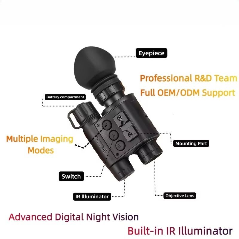 Lunette de vision nocturne num - Night Vision Scope 4X Digital avis et prix
