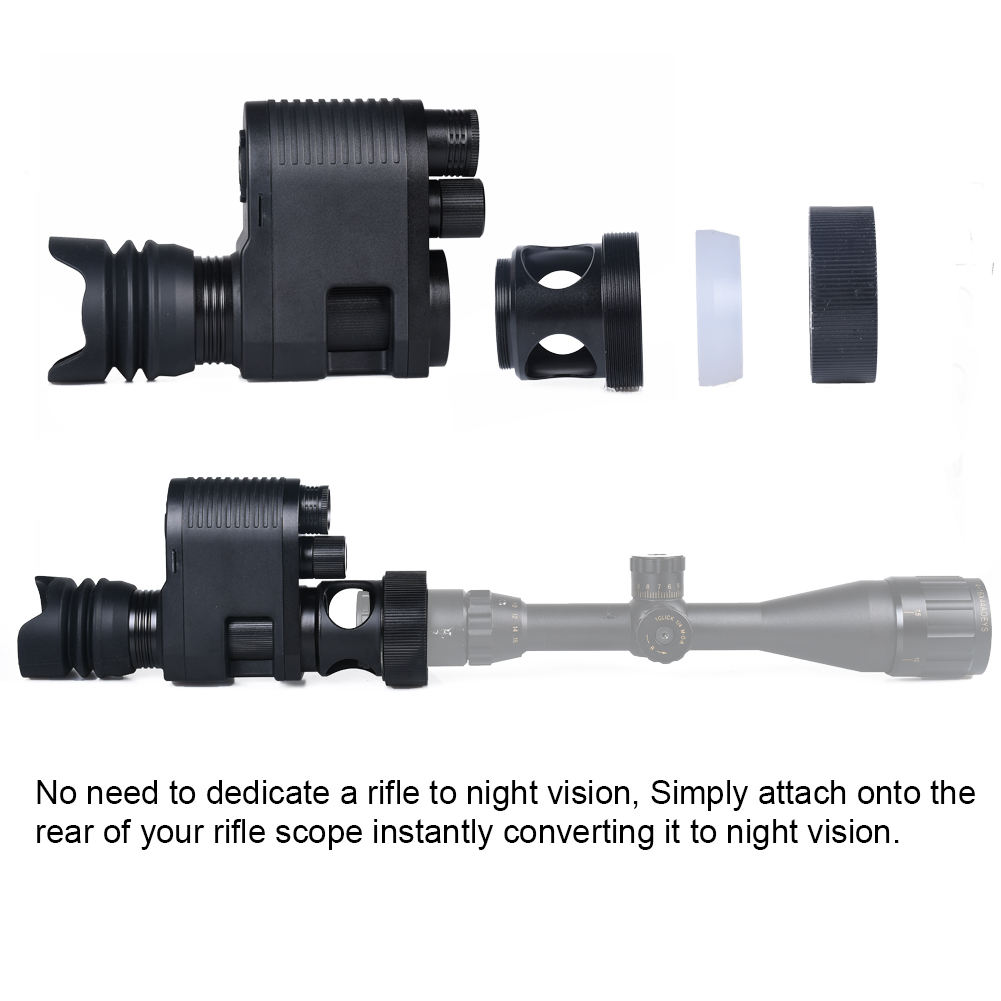 Portée de fusil de vision noct - Night Vision Scope 4X Digital avis et prix