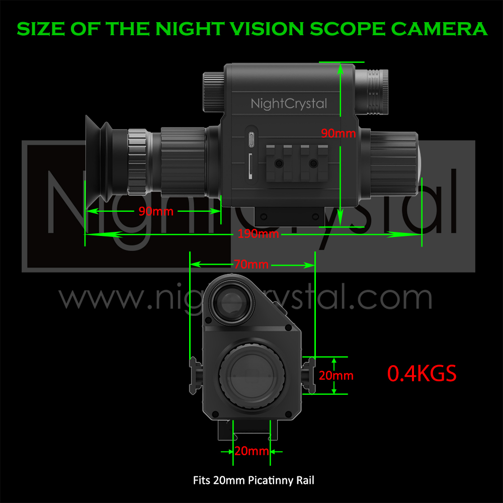 Megaorei M5 Lunette de visée n - Night Vision Rifle Scope Ir 850Nm avis et prix