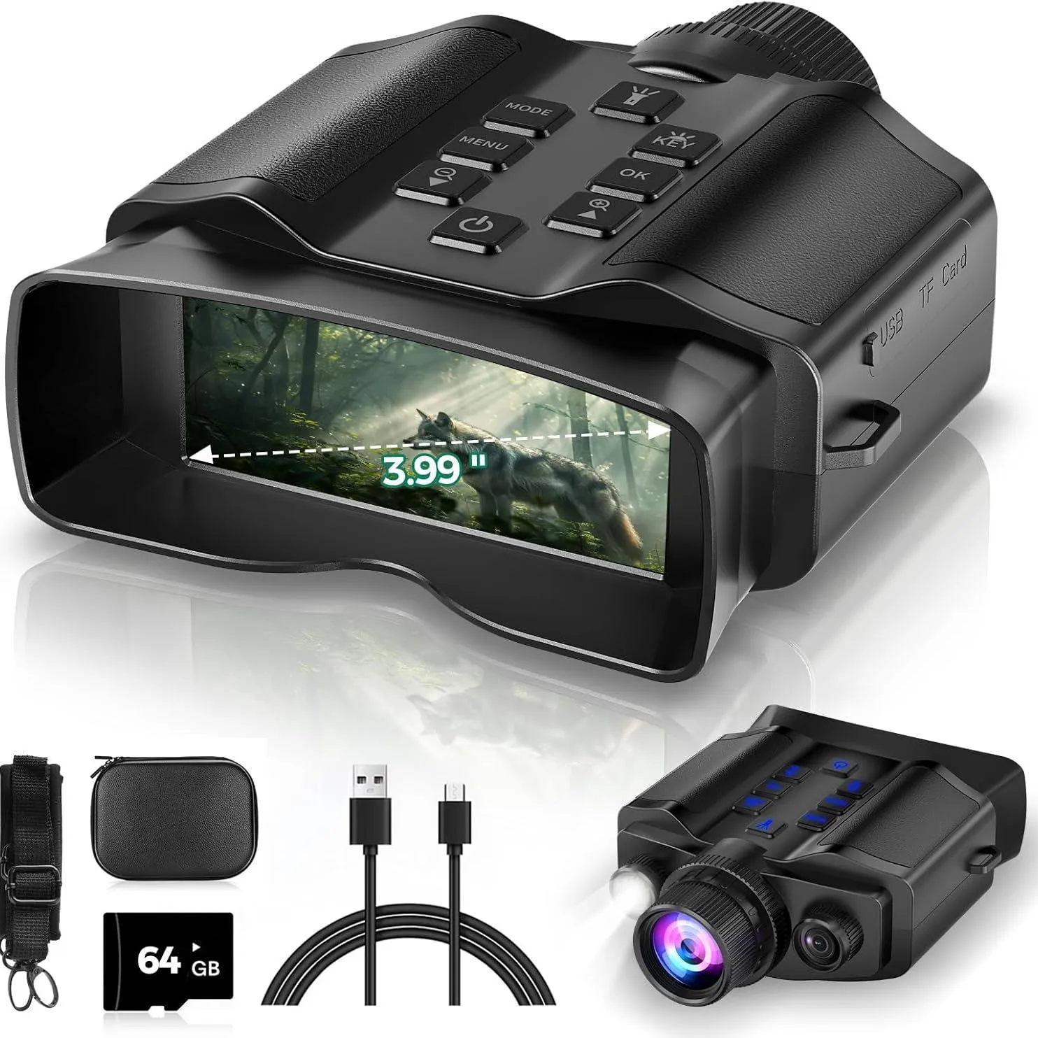 Télescope numérique haute défi - Digital Night Vision Binoculars 4K avis et prix